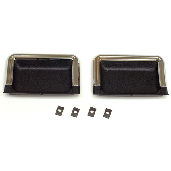 1969-1970 Mustang Standard Door Panel Cups, Black