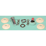 1965-1968 Mustang Convertible Top Clevis Pin Kit, 10 pcs