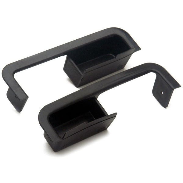1970 Mustang Deluxe Door Panel Cups, Metal, Black