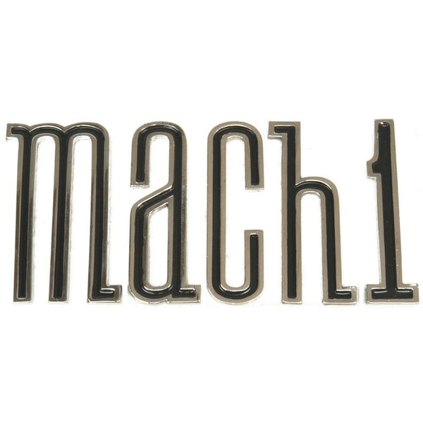 1970 Mustang Rocker Panel Molding Letter Set, Mach 1