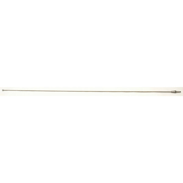 1973 & 1979-1998 Mustang Radio Antenna Mast, 30 inches Tapered whip type, screws on