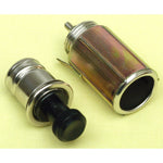 1979-1997 Mustang Cigar Lighter Knob, Element & Well Assy, Black Knob