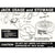 1967-1968 Mustang Trunk Compartment Jack Instructions Decal