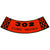 1968-1969 Mustang Air Cleaner Decal, 302-2V