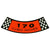 1964 Mustang Air Cleaner Decal, 170