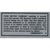 1968-1969 Mustang Trunk Compartment Safety Act Decal