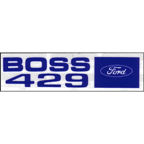 1969-1970 Mustang Boss 429 Valve Cover Decals