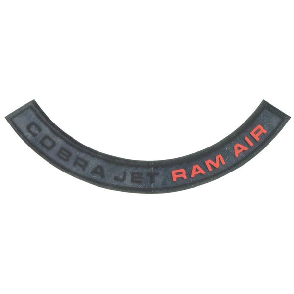 1969-1970 Shelby Mustang Air Cleaner Decal, Cobra Jet Ram Air