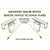 1965-1973 Mustang Trunk Compartment Rear Gravel Pan Decal