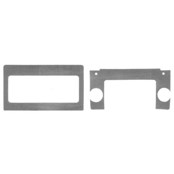 1969-1970 Mustang Radio/Heater Woodgrain Decal Kit