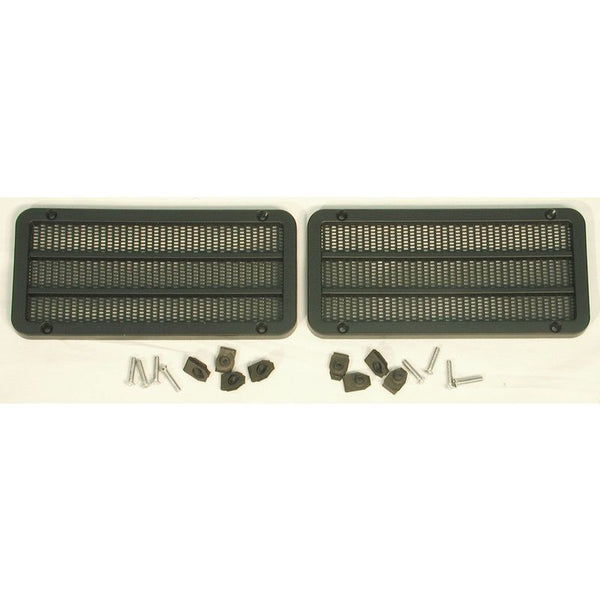 1964-1966 Mustang Door Speaker Grilles, w/hardware