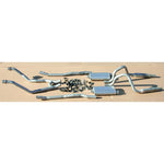 1970 Mustang Exhaust Kit, Dual Exhaust, 8 cyl, 2-1/4 inches, w/o staggered shock