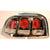 1996-1998 Mustang Eurolite Tail Light Kit, Chrome