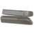 1990-1993 Mustang Seat Belt Bezels, Conv, Titanium Gray, RH & LH
