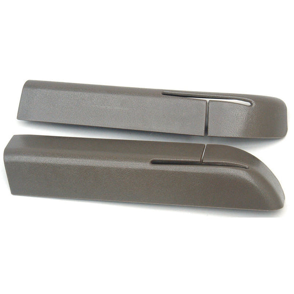 1990-1993 Mustang Seat Belt Bezels, Conv, Titanium Gray, RH & LH