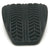 2005-2009 Mustang Front Brake Pedal Pad, A/T, Ford