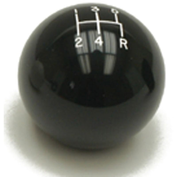 1983-2004 Mustang Hurst Billet Plus Shifter Knob, T5, Black, 12mm x 1.75 Thread