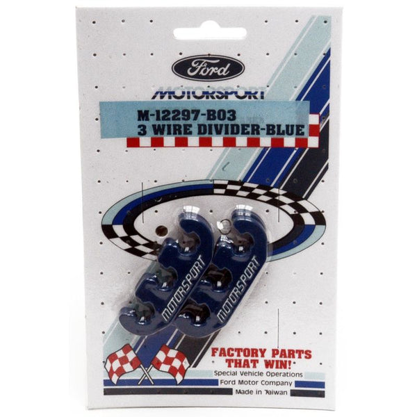1979-1998 Mustang Wire Divider Set, Blue, 3 wire divider