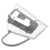 1967-1968 Mustang Fastback Quarter Vent Door, RH