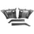 1969-1970 Mustang Rear Quarter Trim Panel Set, Fastback, 4 pcs