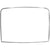 1969-1970 Mustang Back Window Molding Kit, Fastback, 4 pcs
