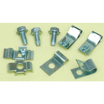 1965-1966 Mustang Fuel & Brake Line Clip Set, 10 pcs