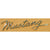 1968 Mustang Front Fender Nameplate