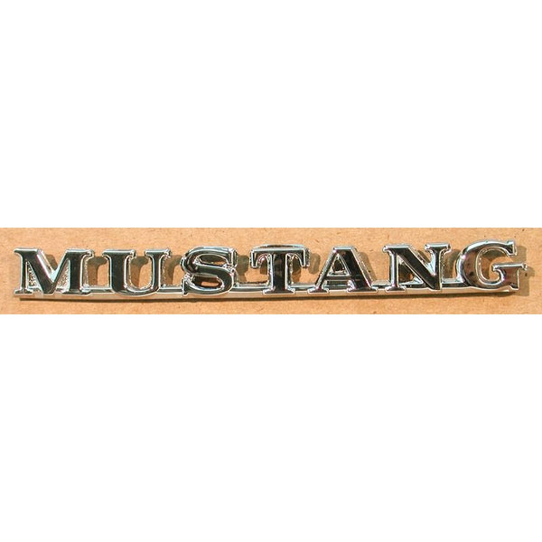 John's Mustang: 1965-1966 Mustang Front Fender Nameplate, 4-7/8