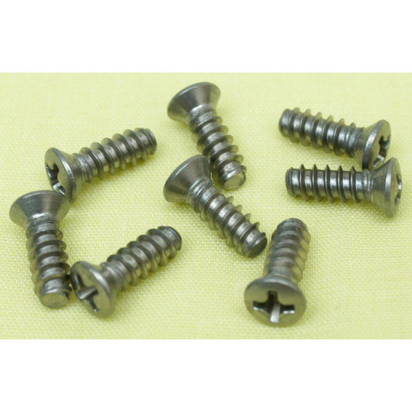 1965-1966 Mustang Tail Light Bezel Screw Set, Stainless, 8 pcs