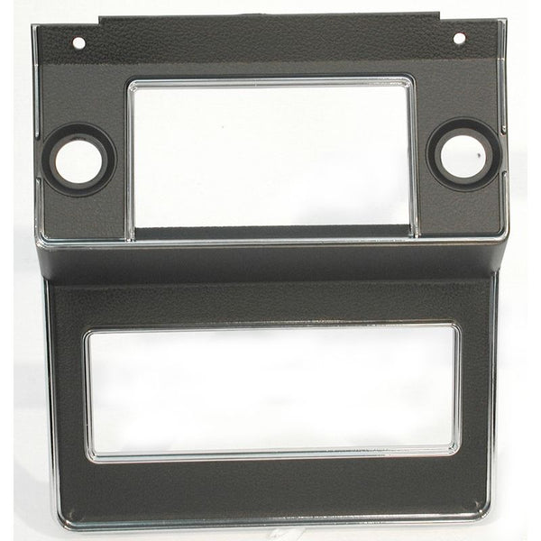 1969-1970 Mustang Radio Control Bezel, Black