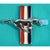 1994-2004 Mustang Fender Emblem, Running Pony, RH, Ford