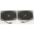 1964-1966 Mustang Door Speakers, Deluxe, 4x6, 30 watt, 2-way, w/pigtail