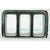 1970 Mustang Tail Light Bezel, Chrome, RH