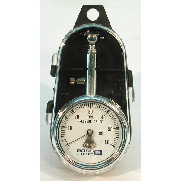 1969-1970 Mustang Tire Pressure Gauge, Boss, 302