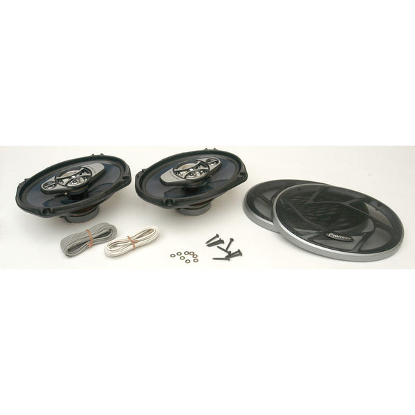 1964-1973 Mustang Rear Shelf Speaker Kit, 420W, 6X9