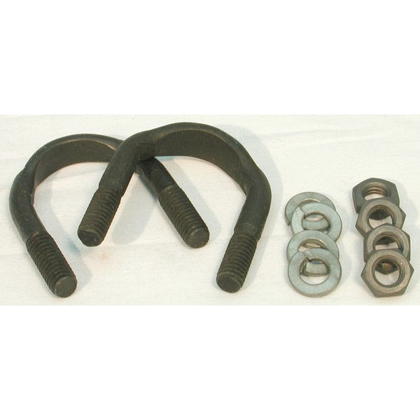 1965-1973 Mustang U-Bolt Kit, Driveshaft Universal Joint 8 cyl Replacement, 5/16 inches-18 Thread