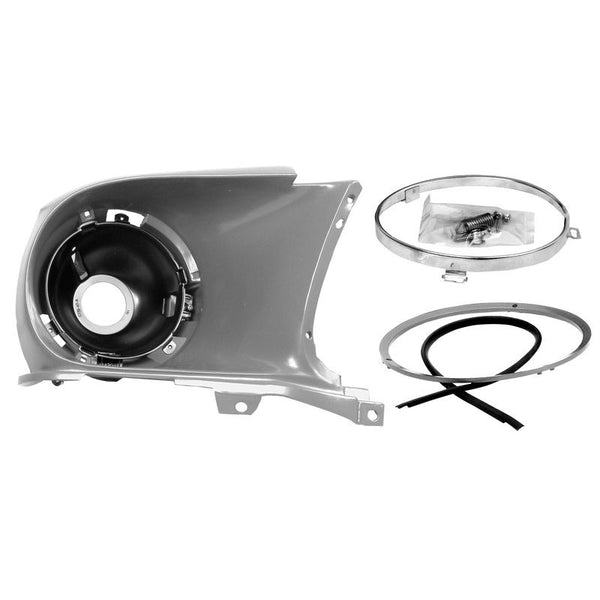 1967-1968 Mustang Dynacorn Headlight Assembly, Complete, RH